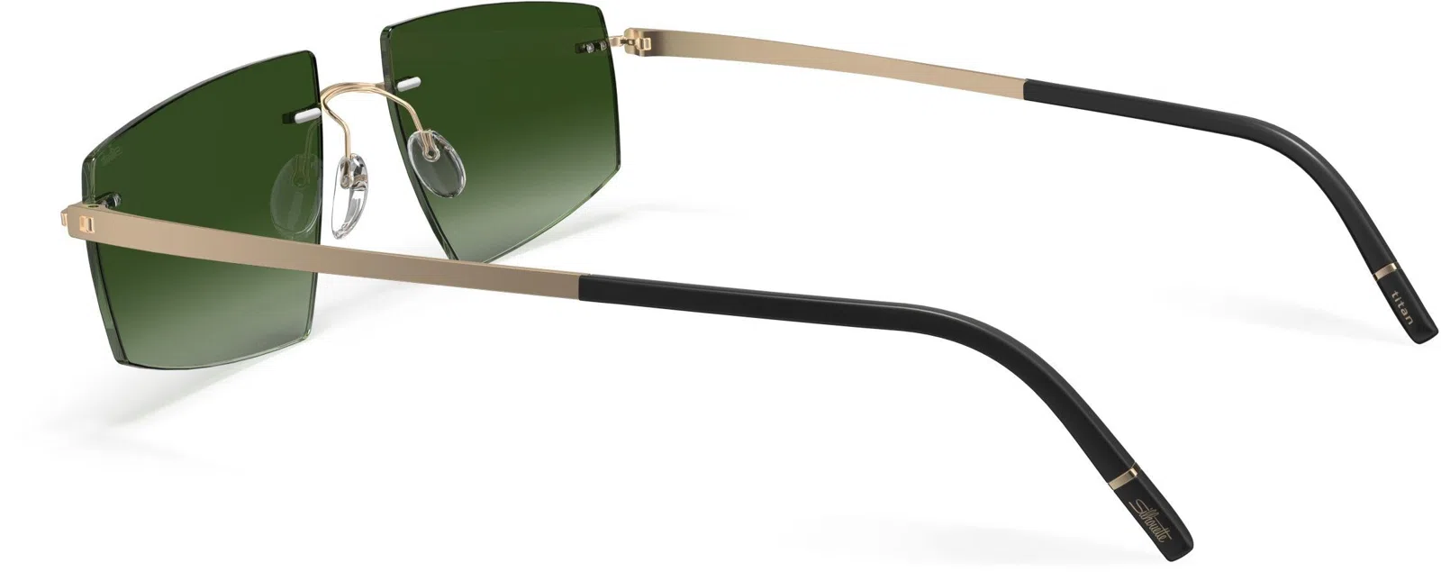 Silhouette Escondido Rimless 8747 Sunglasses - view 6